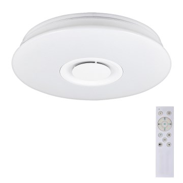 Rabalux - LED RGB Dimmelhető mennyezeti lámpa 1xLED RGB/24W/230V + távirányító