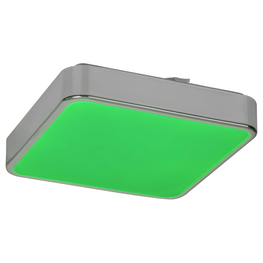 Rabalux - LED RGB Fürdőszobai dimmelhető mennyezeti lámpatest LED/22W/230V 3000-6000K IP44 + távirányító 29x29 cm