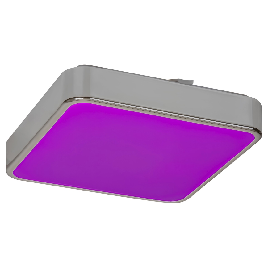 Rabalux - LED RGB Fürdőszobai dimmelhető mennyezeti lámpatest LED/22W/230V 3000-6000K IP44 + távirányító 29x29 cm