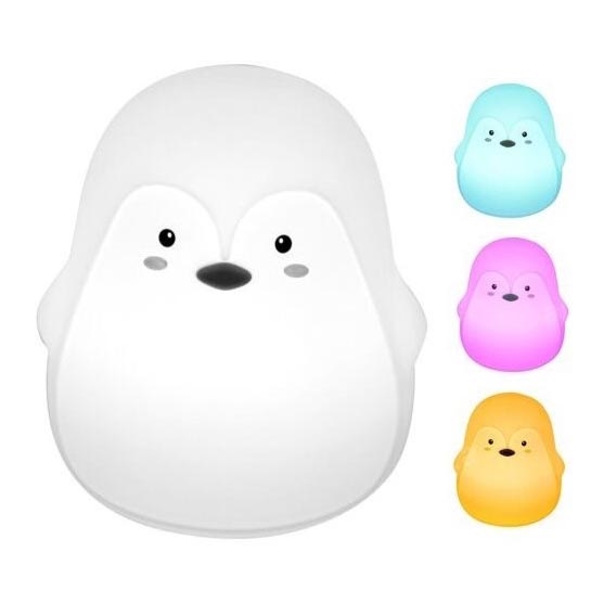 Rabalux - LED RGB Gyereklámpa BALOO LED/0,4W 1200 mAh pingvin