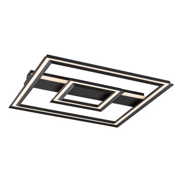 Rabalux - Mennyezeti LED lámpa 48W/230V 3000K fekete 48,5x48,5 cm
