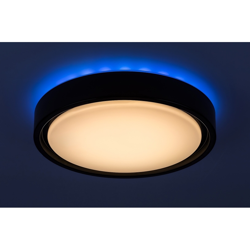 Rabalux - RGB LED dimmelhető mennyezeti lámpa érzékelővel, LED/28W/230V, 2700–5000K, átm. 36 cm + távirányító