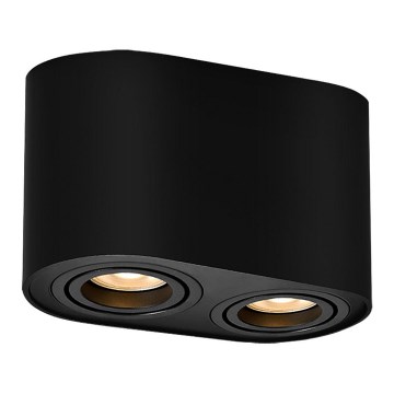 Rabalux - Spotlámpa 2xGU10/42W/230V fekete