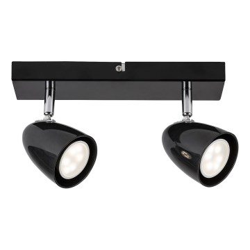 Rabalux - Spotlámpa 2xGU10/5W/230V fekete