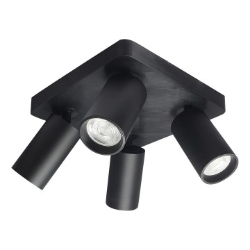 Rabalux - Spotlámpa 4xGU10/7W/230V fekete