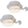 Rabalux - SZETT 2x LED napelemes fali lámpa LED/0,06W/1,2V 300 mAh IP44