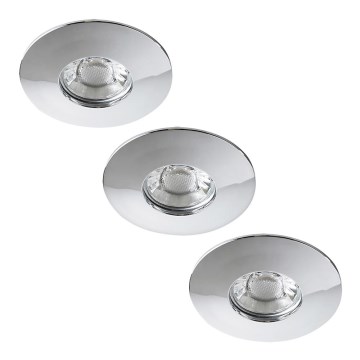 Rabalux - SZETT 3x LED fürdőszobai beépíthető mennyezeti lámpa LED/4W/230V IP44