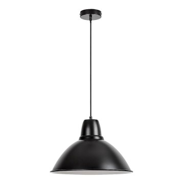 Rabalux - Zsinóros függeszték 1xE27/60W/230V Ø 36 cm fekete