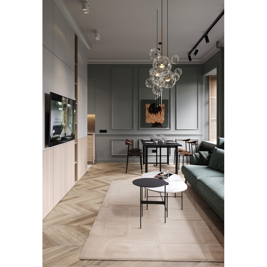 RABBIT 3D bézs szőnyeg 120x170 cm