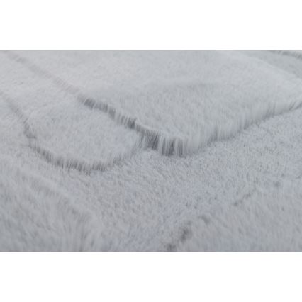 RABBIT 3D szőnyeg 160x230 cm világosszürke