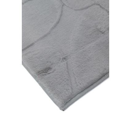 RABBIT 3D szőnyeg 80x150 cm világosszürke