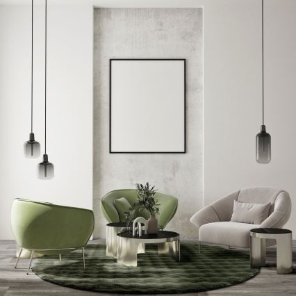 RABBIT BUBBLE 160 cm-es zöld szőnyeg