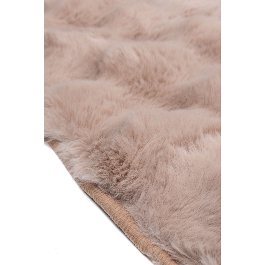 RABBIT BUBBLE kerek szőnyeg 160 cm bézs