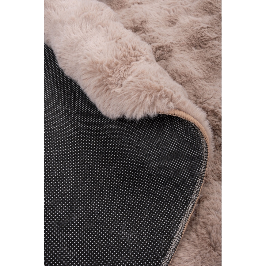 RABBIT BUBBLE kerek szőnyeg 160 cm bézs