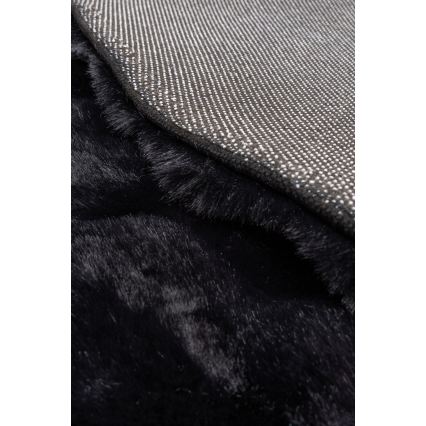 RABBIT BUBBLE kerek szőnyeg, 160 cm, fekete