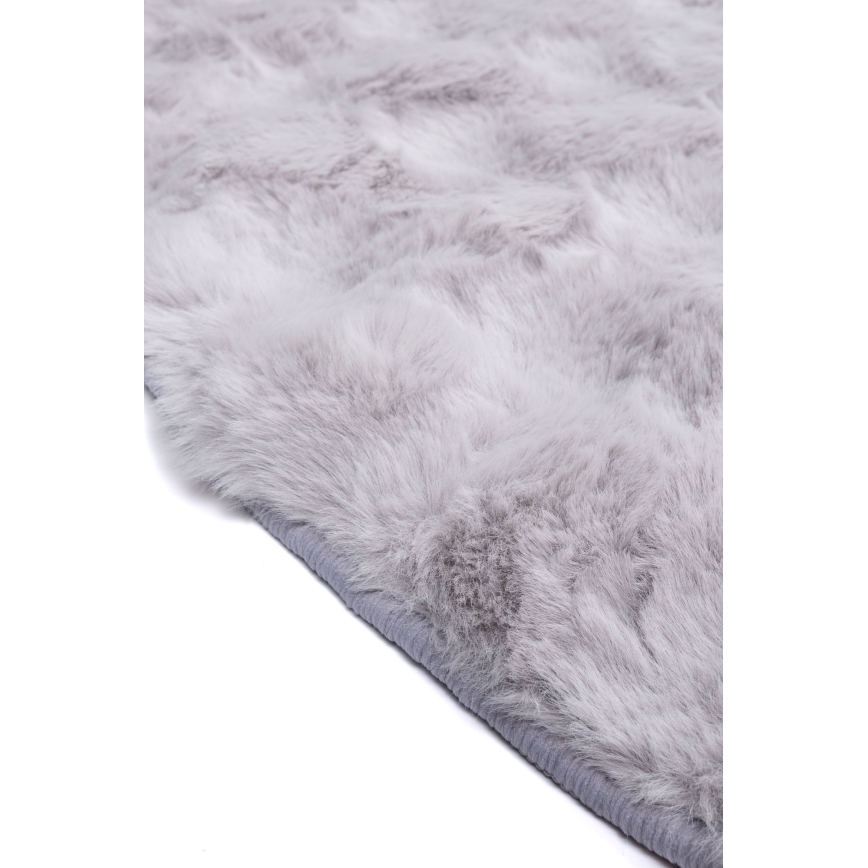 RABBIT BUBBLE kerek szőnyeg 160 cm szürke