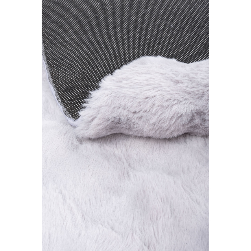 RABBIT BUBBLE kerek szőnyeg 160 cm szürke
