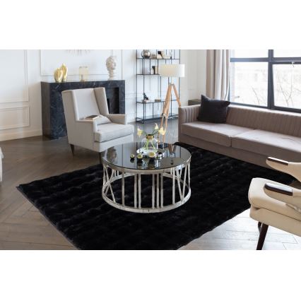 RABBIT BUBBLE szőnyeg 120x170 cm fekete