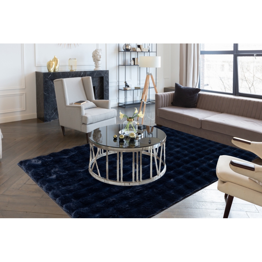 RABBIT BUBBLE szőnyeg 120x170 cm, sötétkék