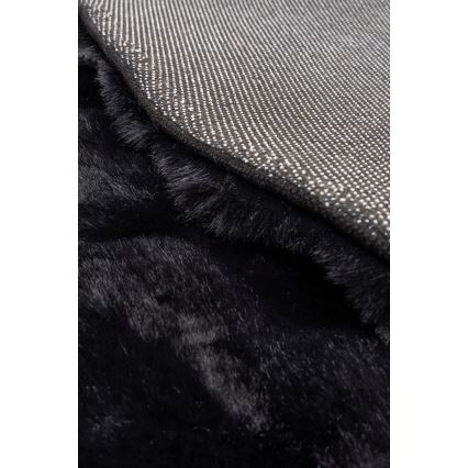 RABBIT BUBBLE szőnyeg, 160 cm, fekete