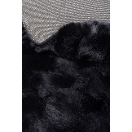 RABBIT BUBBLE szőnyeg, 160 cm, fekete