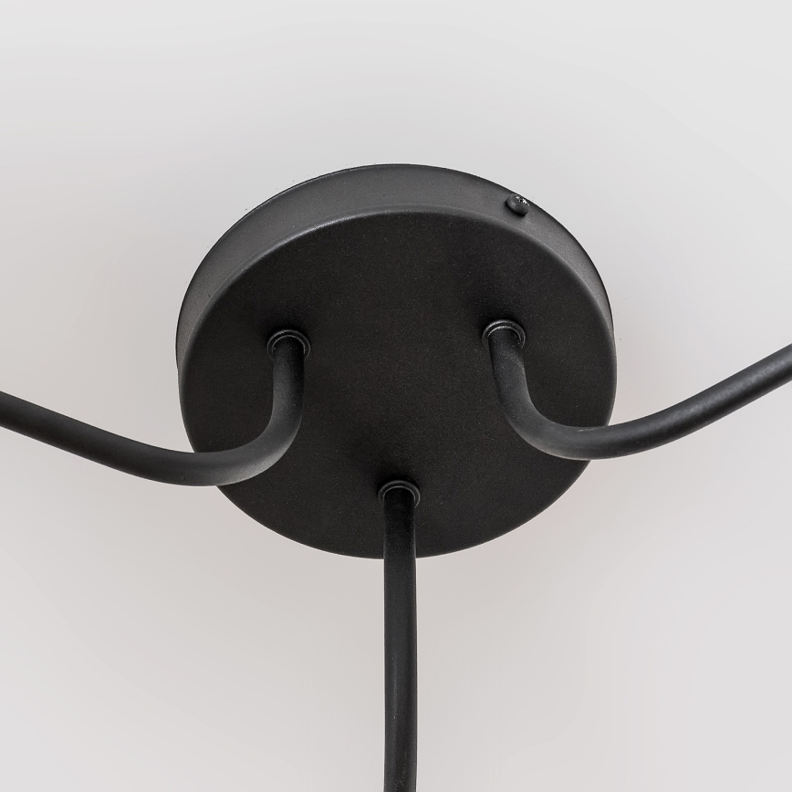 Ráépített csillár ALBA 3xE27/15W/230V szürke