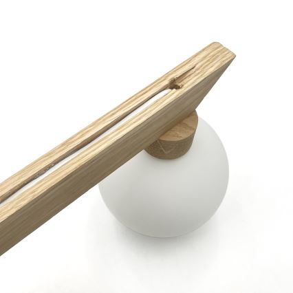 Ráépített csillár ANTONIO 3xG9/5W/230V tölgy/fehér