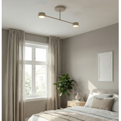 Ráépített csillár HALO 2xGX53/10W/230V bézs