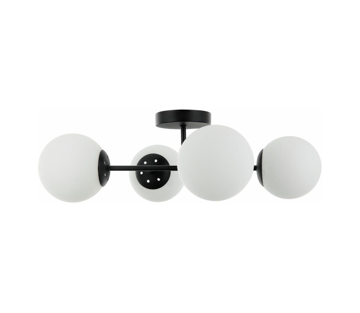 Ráépíthető csillár MADDIE 4xE14/5W/230V fekete LM