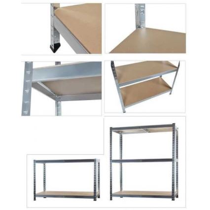 Raktári polc 180x90x40 cm