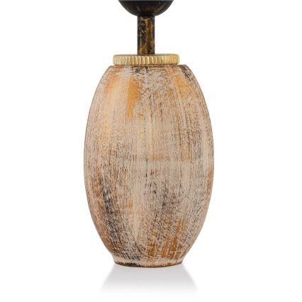 RAMZES asztali lámpa 1xE27/40W/230V krémszínű/arany