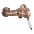 RAV Slezák L581.5SM - LABE RETRO zuhanycsaptelep, 12,3 cm, antik réz