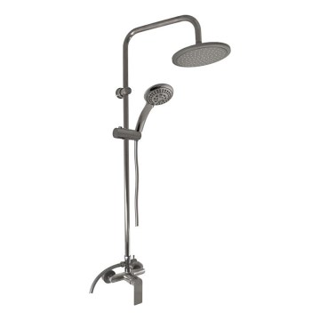 RAV Slezák NL182.5/7-1MGK - NIL csaptelepes zuhanyszett, szálcsiszolt szürke