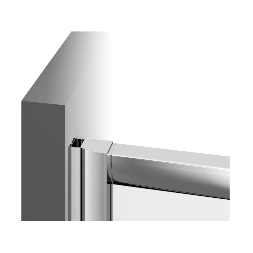Ravak 1LV40100ZG - Négyrészes sarokkabin BLIX 80x80 cm fehér
