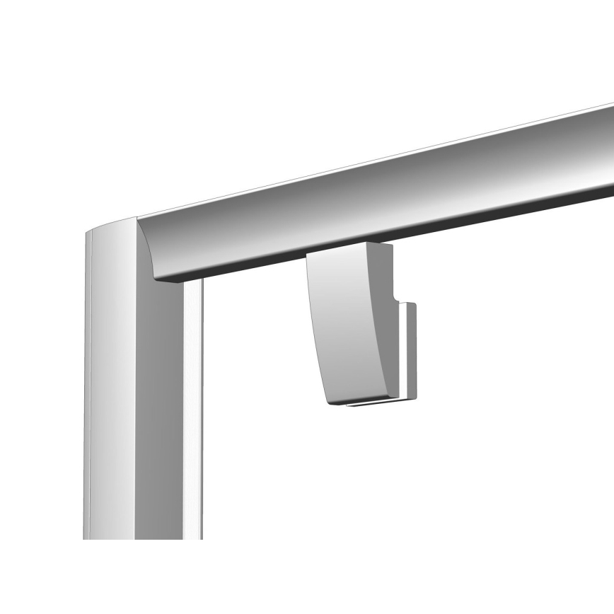 Ravak 37677U00Z1 - Háromrészes, negyedkör alakú PIVOT zuhanykabin 90x90 cm szatinált