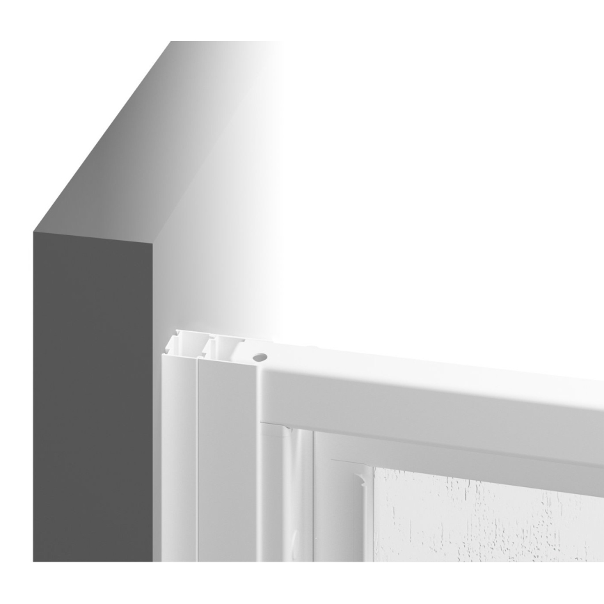 Ravak 940701R211 - Fix zuhanyfal SUPERNOVA 90x198 cm fehér