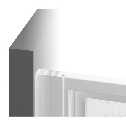 Ravak 940701R211 - Fix zuhanyfal SUPERNOVA 90x198 cm fehér