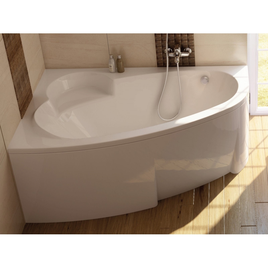 Ravak C461000000 - Sarokkád ASYMMETRIC 160x105 cm akril/fehér