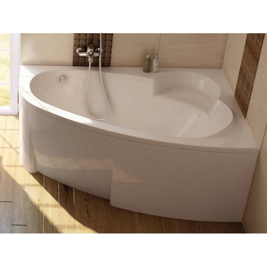 Ravak C491000000 - Sarokkád ASYMMETRIC 170x110 cm akril/fehér