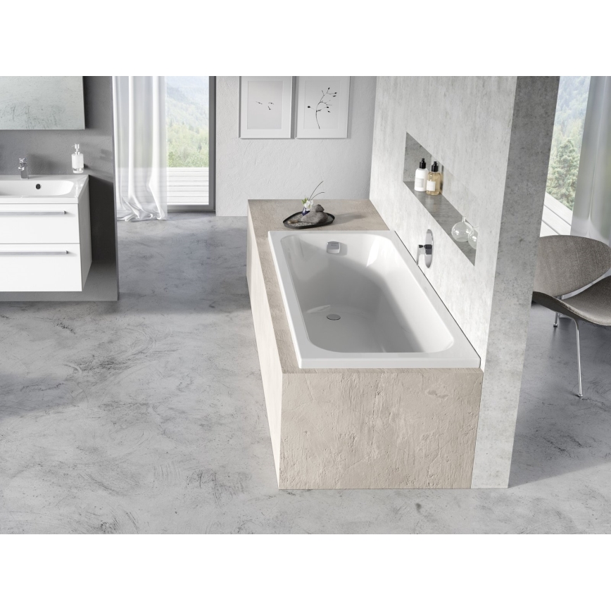 Ravak C741000000 - CHROME kád 170x75 cm akril/fehér