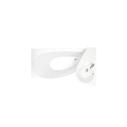 Ravak CQ01000000 - AVOCADO sarokkád 160x75 cm, akril, fehér