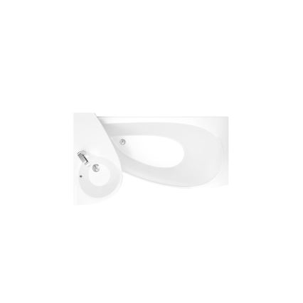 Ravak CS01000000 - Sarokkád AVOCADO 150x75 cm akril/fehér