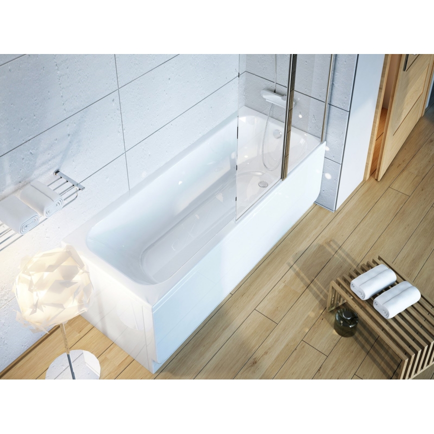 Ravak CZ73100A00 - Elülső panel a CHROME fürdőkádhoz, 160 cm, akril, fehér