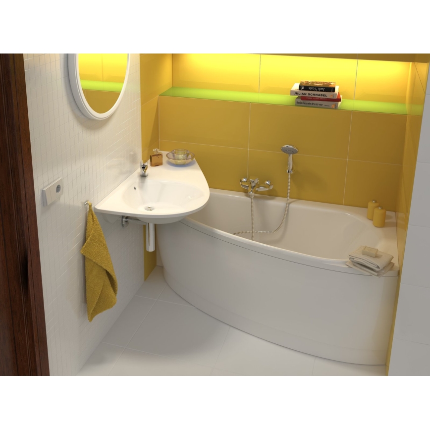 Ravak CZS1000A00 - AVOCADO kádpanel 150 cm akril/fehér