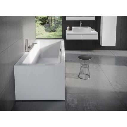 Ravak X000001062 - Oldalsó panel fürdőkádhoz 80 cm forgácslap/fehér