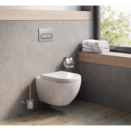 Ravak X01535 - Falra szerelhető WC Rimless UNI kerámia/fehér