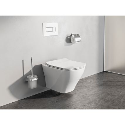Ravak X01671 - Perem nélküli függesztett WC CLASSIC kerámia/fehér