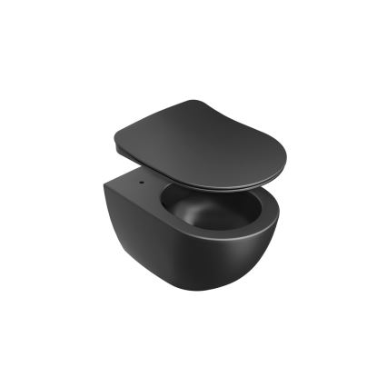 Ravak X01795 - WC-ülőke SoftClose CHROME fekete
