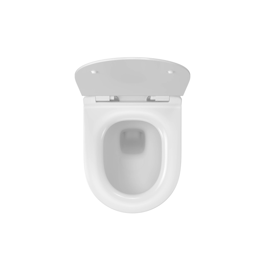 Ravak X01860 - Falra szerelhető perem nélküli WC VITA kerámia/fehér