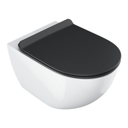 Ravak X01862 - WC-ülőke SoftClose VITA SLIM fekete
